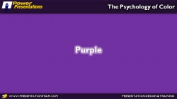 Psychology of Purple